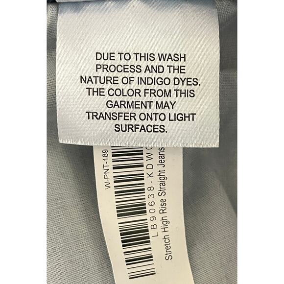 Quince Stretch High Rise Straight Jeans Dark Wash Women’s 30 Casual Closet Basic - Picture 13 of 14